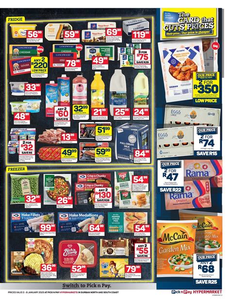 Pnp Hyper Specials 2 Jan 2023 | Pick n Pay Catalogue | Pick n Pay