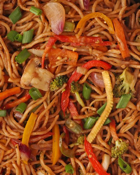 Vegetable Lo Mein| Veg Chinese Noodles Recipe| How to make Veg Lo Mein ...