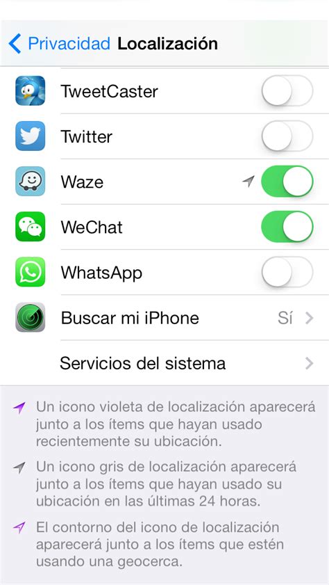 Cómo saber qué aplicaciones te geolocalizan en IOS ~ Security By Default