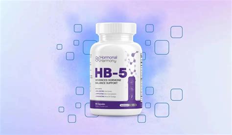 Hormonal Harmony HB-5 Reviews: Does This Formula Reduce Belly Fats?