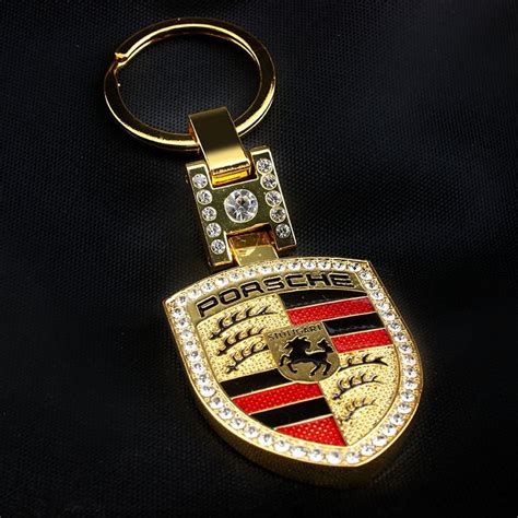 Porsche keychaincrystals luxury keychain Key fobs New driver | Etsy