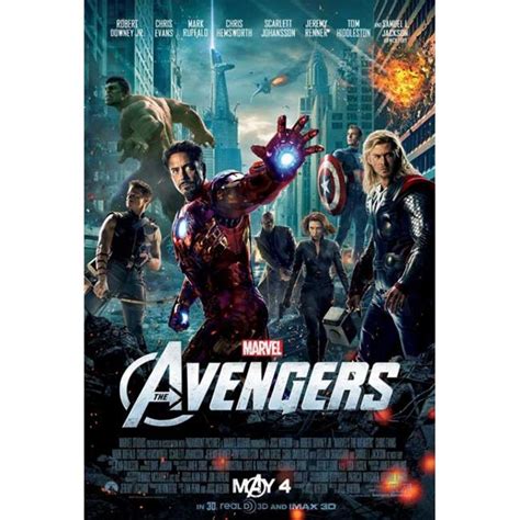 Pop Culture Graphics The Avengers Movie Poster Print, 27 x 40 - Walmart.com