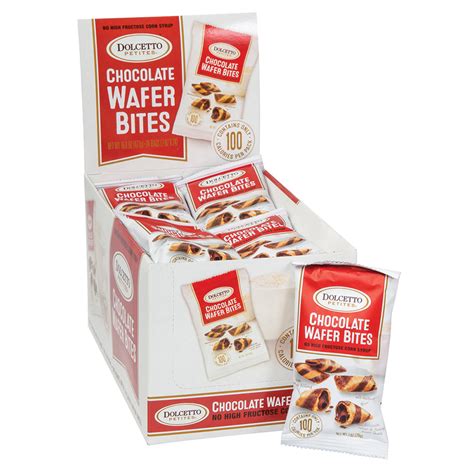 Dolcetto Chocolate Wafer Bites 0.7 Oz | Nassau Candy