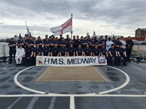 Royal Navy's HMS Medway leaves Portsmouth on first mission to Caribbean