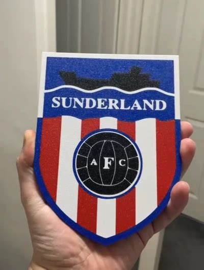 Sunderland SAFC Badge 1991-1997 by andywhawes - MakerWorld