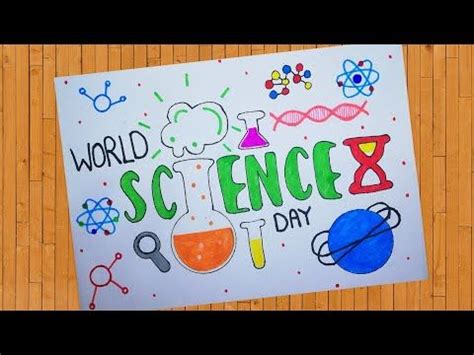 World Science Day, Science Week, National Science Day, Friends Poster, Poster Drawing, Bee Theme ...