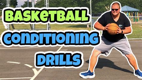 5 Basketball Conditioning Drills For Youth - YouTube