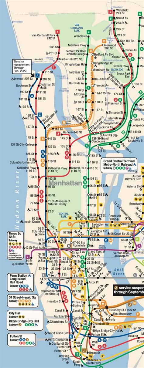 Map of Manhattan: all the info on the famous NYC district