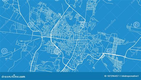 Urban Vector City Map of San Miguel, Mexico Stock Vector - Illustration of digital, place: 187296457