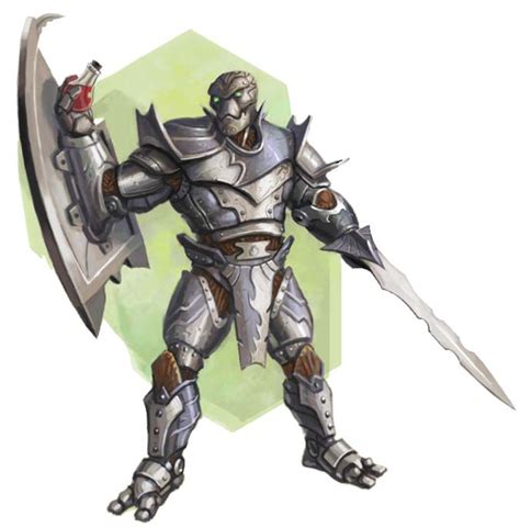 Rook, Warforged Fighter. You helped recover his deactivated forgekin (brother) from a gelatinous ...