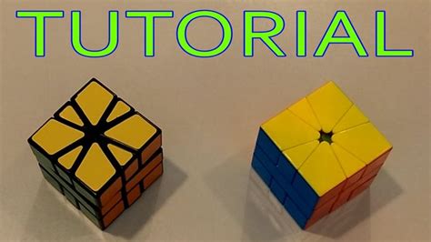 How to Solve the Square-1 | Tutorial - YouTube | Rubik's cube solve ...