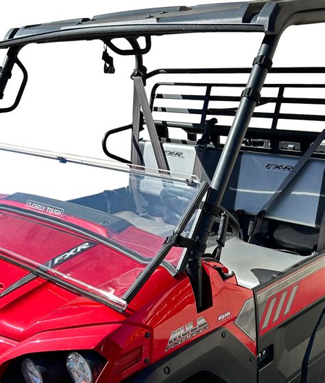 Kawasaki Mule Pro Windshield | Clearly Tough Side by Side Windshields