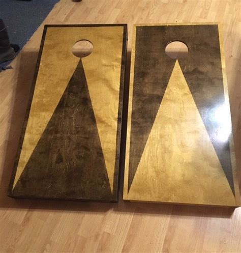 Stained Cornhole Boards | Etsy | Cornhole boards, Cornhole, Cornhole ...