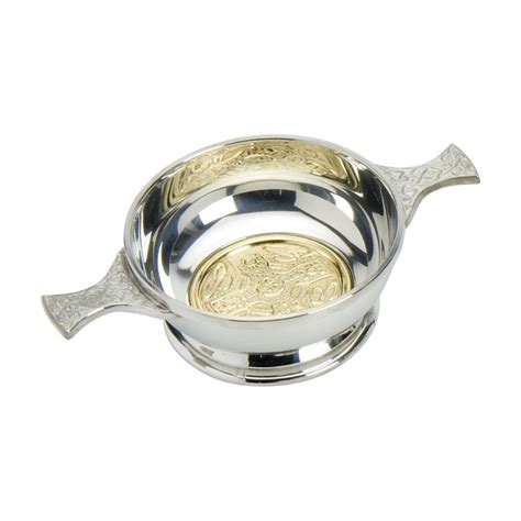 Pewter Quaich Bowl