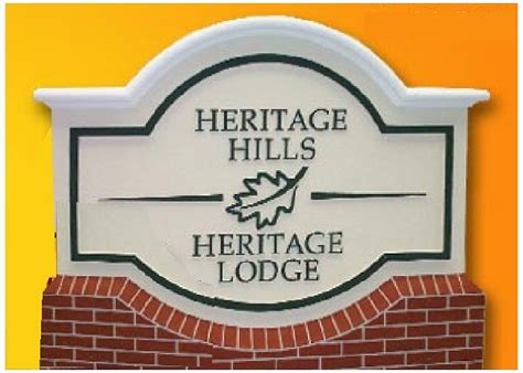 Carved wood hotel, motel, inn, and B&B signs