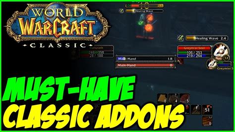 Classic WoW - Must Have Addons in Classic - YouTube