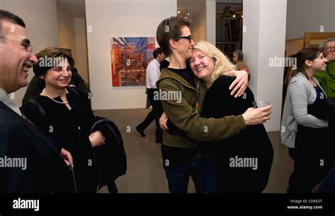 Mar.17, 2011 - San Francisco, California, USA - RACHEL MADDOW and her partner SUSAN MIKULA at ...