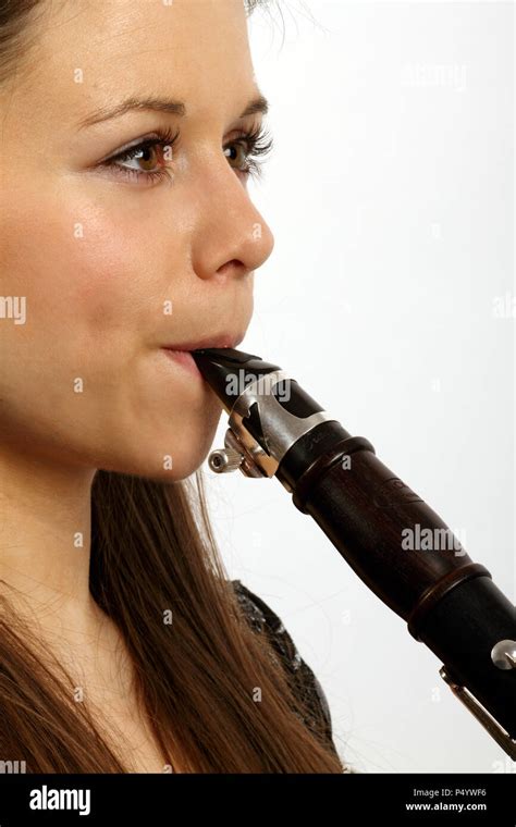 Clarinet embouchure and mouthpiece Stock Photo - Alamy