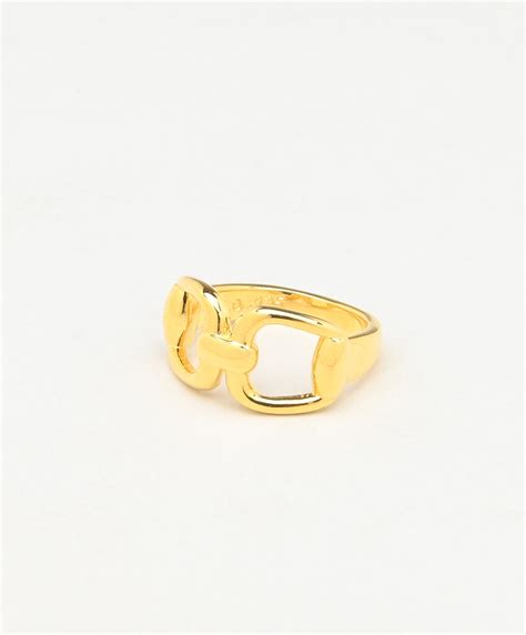 Horse Bit Ring(S(WOMEN) Gold/ゴールド): XOLO JEWELRY