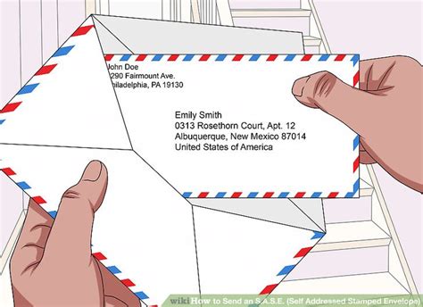 How to Send an S.A.S.E. (Self Addressed Stamped Envelope)