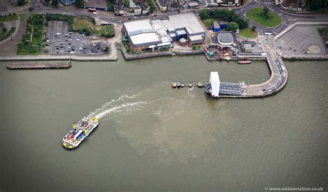 Woolwich Ferry from the air | aerial photographs of Great Britain by ...