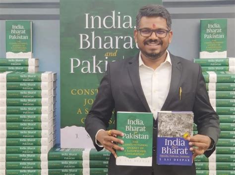 A review of J Sai Deepak's books 'India, That is Bharat', 'India, Bharat and Pakistan'