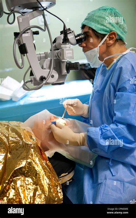 AMD TREATMENT Stock Photo - Alamy