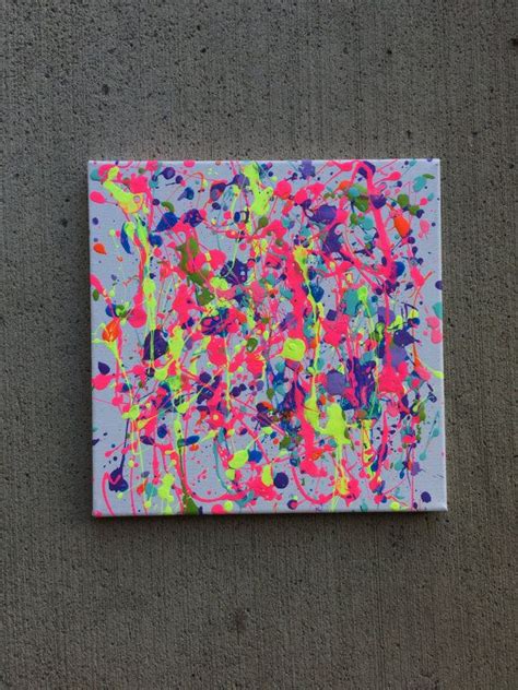 Splatter Paint Canvas from the Custom Canvas Shop! (With images ...