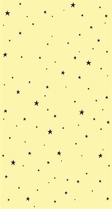 Yellow background with stars on it - Idea Wallpapers , iPhone ...