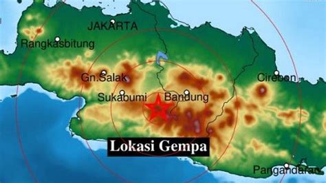 Gempa Guncang Kabupaten Bandung 2 Kali Sebelum Subuh Tadi, BMKG: Pusatnya di Darat dan Laut ...