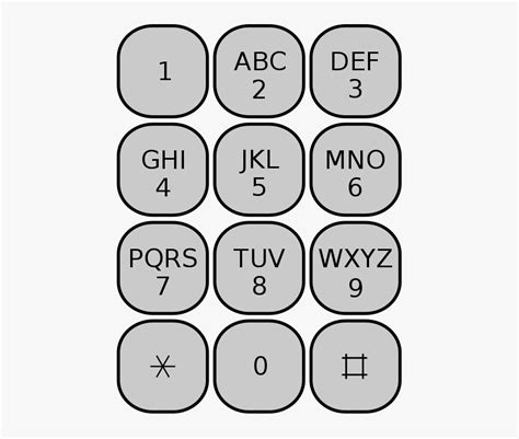 Phone Keypad , Free Transparent Clipart - ClipartKey