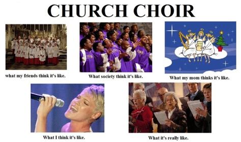 Church Choir - Meme Guy