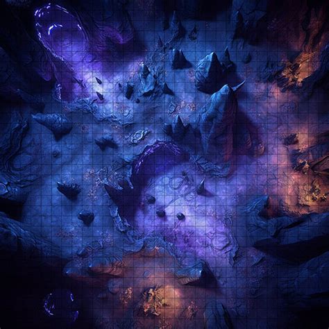 Underdark Cave Battle Map, Dnd Battle Map, D&D, Battlemap, Dungeons and ...