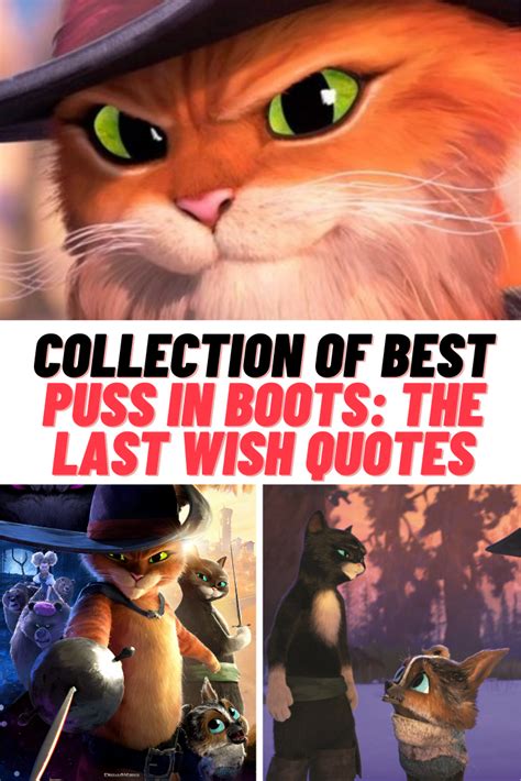 60+ Silly PUSS IN BOOTS: THE LAST WISH Quotes