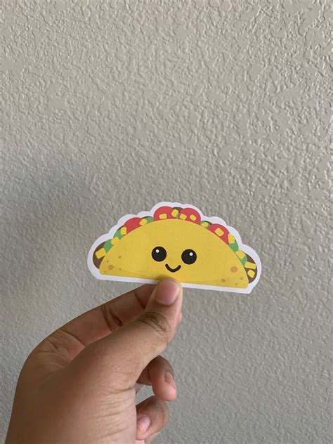 Taco Stickers | Etsy