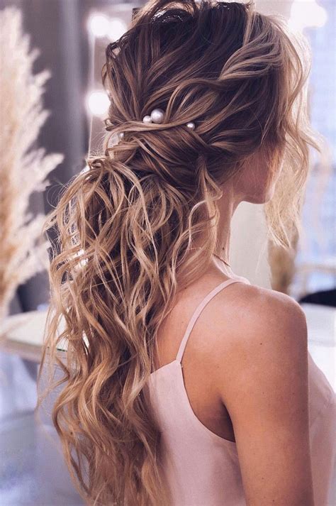 19 Prettiest Ponytail Updos for Wedding Hairstyles ...