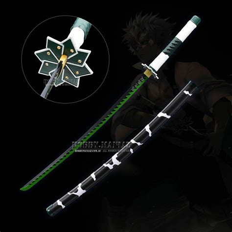 Demon Slayer Sanemi Shinazugawa Wind Pillar Nichirin Sword - Premium | eBay