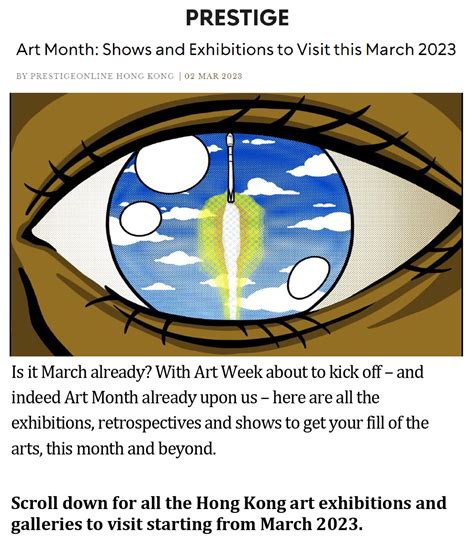 Art Month: Shows and Exhibitions to Visit this March 2023 - CRAFTS ON PEEL