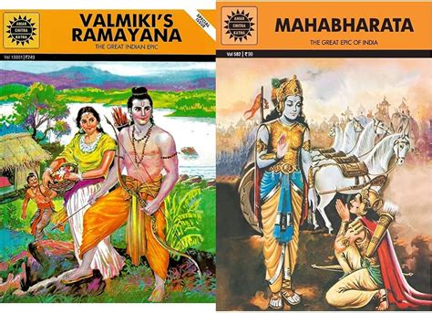 Illustrated Ramayana Mahabharata Story Books For Children, 54% OFF