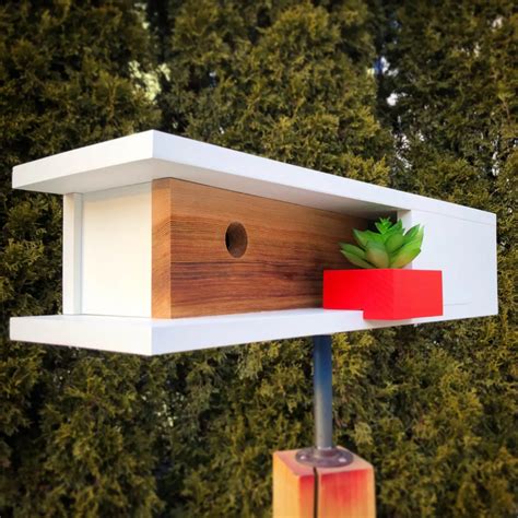 This Woodworker Builds Birdhouses Inspired by Desert Modernism and “The ...