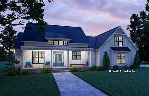 Don Gardner Architects - Modern Farmhouse House Plans