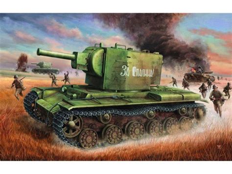 Scalehobbyist.com: Russian KV2 Tank by Trumpeter Models