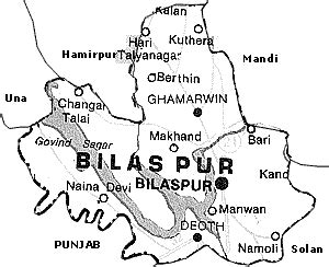 Bilaspur Maps, Maps of Bilaspur, Bilaspur Map, Bilaspur India Map ...