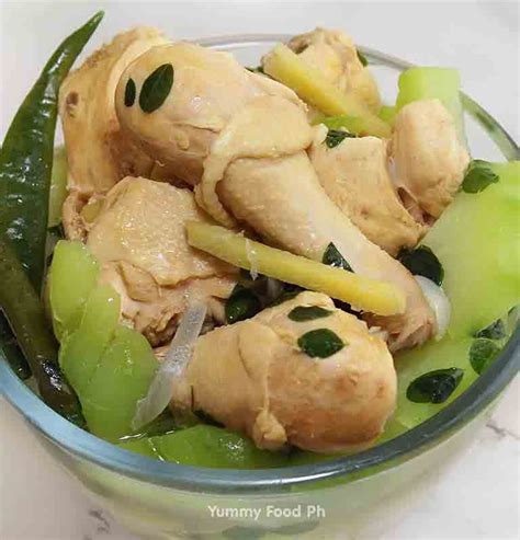 Tinolang Manok with Malunggay » Yummy Food Ph