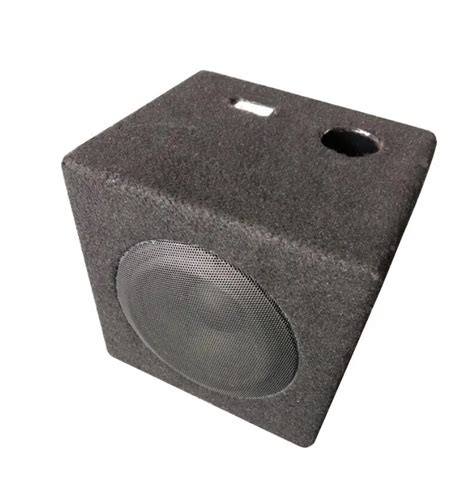 6.5 Inch 60w Rms Car Subwoofer With Box,Good Bass Sound System Wooden ...