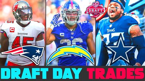 NFL Trades That Could Happen on Draft Day | 2023 NFL Draft Trades