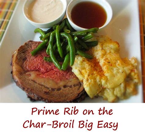 Prime Rib on the Char-Broil Big Easy | Recipe | Big easy recipes, Char ...