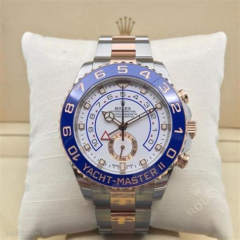 Rolex [NEW] Oyster Perpetual Yacht-Master II Rose Gold & Steel in Hong ...