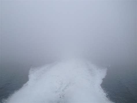 Socked in! Scenes from a day of heavy fog in Boston Harbor - Boston Harbor BeaconBoston Harbor ...