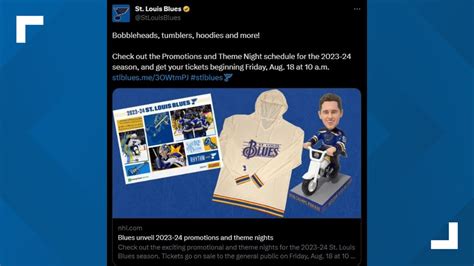 St. Louis Blues unveil 2023-24 theme nights, promotions | ksdk.com